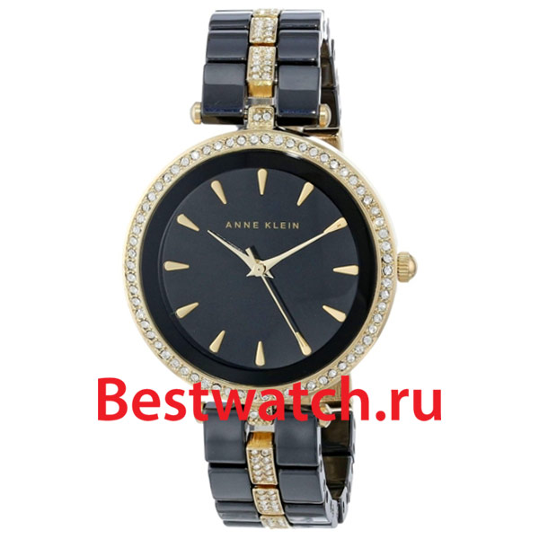 Часы Anne Klein Ceramics 1444BKGB